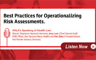 Podcast: Best practices for operationalizing risk assessment